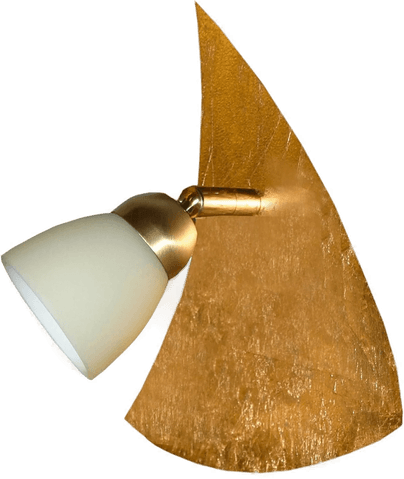 Busch Elegance vegglampe, gull