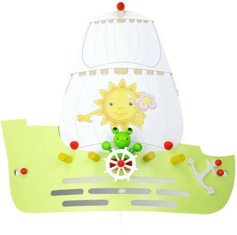 Elobra Vegglampe Frosk