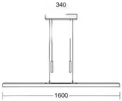 Herzblut Leonora hengelampe 160 cm