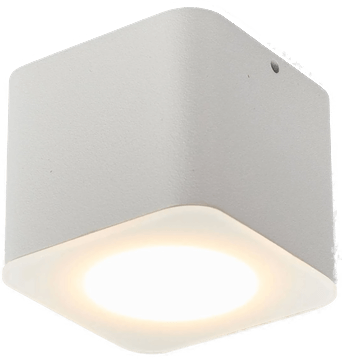 Helestra Oso LED takspot, hvit matt