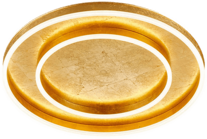 Helestra Sona LED-taklampe Ø60cm gull