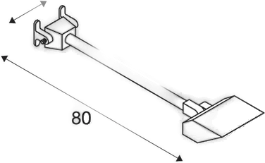 SLV 1000880 Aluminium IP65 29 W Sort