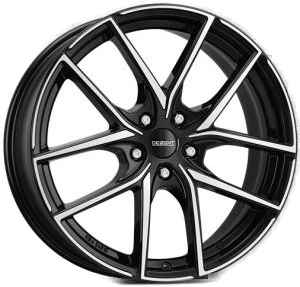 Dezent TO Black polished 7.5x17 5/112