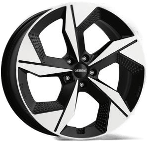 Dezent AO Black polished 8x20 5/112 ET45