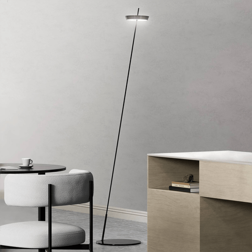 Sigor LED-gulvlampe Mahina, svart, 130 cm