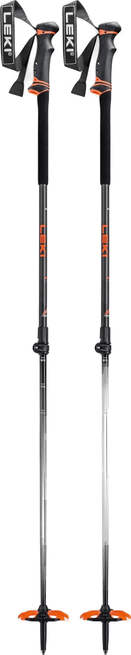 Leki Helicon Lite Anthrazit-orange