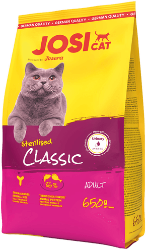 Josicat Sterilised Classic laks 2 x 650 g