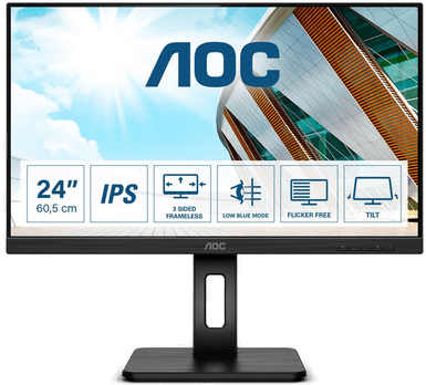 Aoc Q24P2Q 23.8" QHD Skjerm