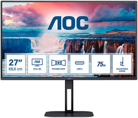 Aoc 27V5C 27" LED-skjerm