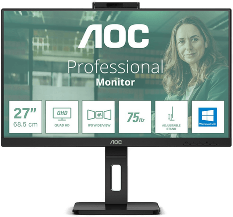 AOC Q27P3CW 27" QHD IPS skjerm