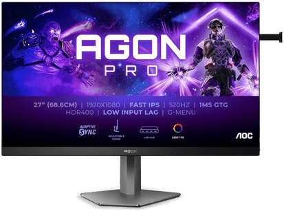 Aoc AG276FK 27" PC-skjerm 520Hz