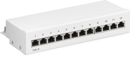 Pro CAT 6 Patch Panel 12 Port