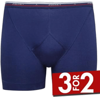 Jockey Cotton Midway Brief Navy