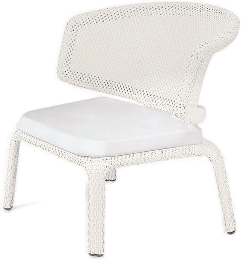 Dedon Seashell lenestol hvit