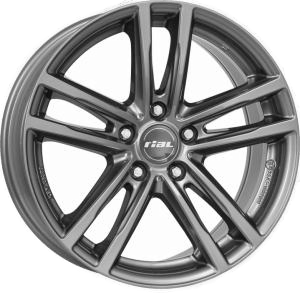 Rial X10 Metal Grey 7x17 5/120 ET40