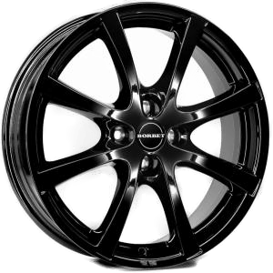 BORBET LV4 Black Glossy 5.5x14 4/108 ET24 B65.1