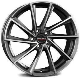 BORBET VTX Graphite Polished 8x18 5/114.3 ET40 B72.6