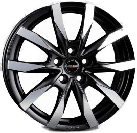 BORBET CW5 Black Polished Matt 7.5x18 5/120 ET53 B65.1