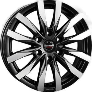 Borbet CW6 Dull Black 6.5x16 6/130 ET54