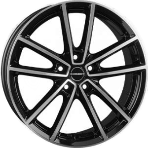 Borbet W Gloss Black 8x19 5/112 ET44