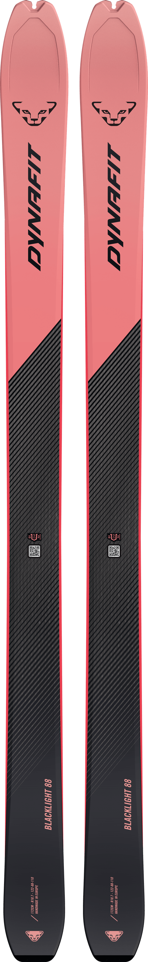 Dynafit Blacklight 88 Fluo Coral 158cm