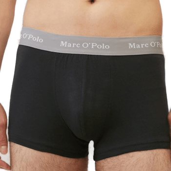 Marc O’Polo Cotton Trunks 3P Svart/Grå