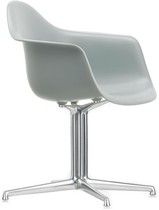 Vitra Eames Plastic Armchair DAL 24 Light Grey