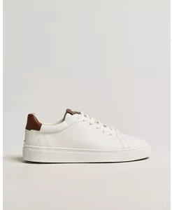 Gant Mc Julien Leather Sneaker White/Dark Tan