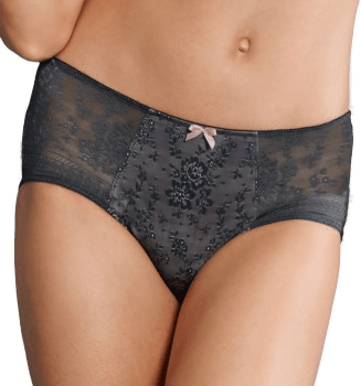 Rosa Faia Fleur High Waist Brief Antracit