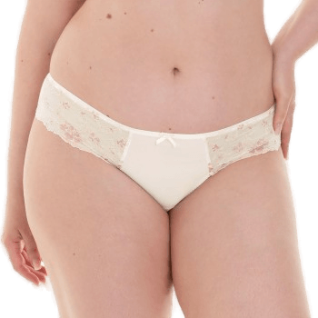 Rosa Faia Colette High Waist Brief Benhvit
