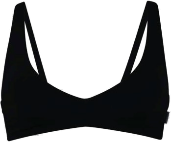 Rosa Faia Pure Bikini Top Svart