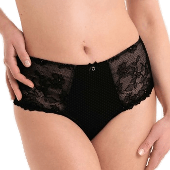 Rosa Faia Eloise High Waist Brief Svart