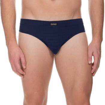 Bruno Banani 2P Check Line 2.0 Sports Brief Marine