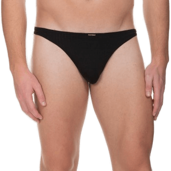 Bruno Banani Check Line 2.0 String Svart