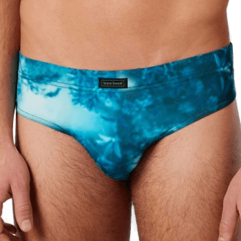 Bruno Banani Florestsense Sportslip Brief Grønn Mønster