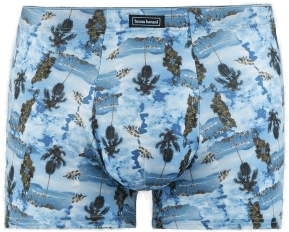Bruno Banani Badebukser Long Beach Blå Mønster