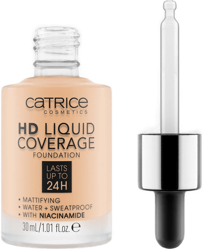 Catrice HD Liquid Coverage Foundation 005 Ivory Beige
