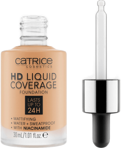 Catrice HD Liquid Coverage Foundation 034 Medium Beige
