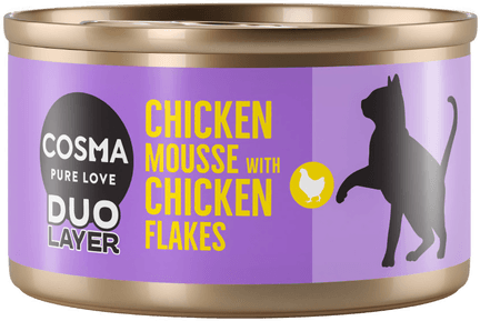 Cosma DUO Kyllingmousse 6 x 70 g
