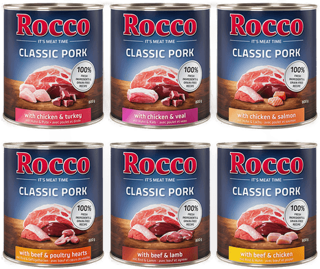 Rocco Classic Pork Mix 6 x 800 g