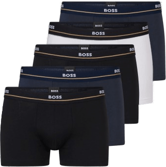 BOSS 5P Cotton Boxer Trunks