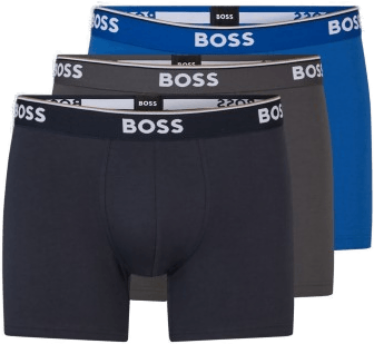 BOSS 3P Cotton Stretch Boxer Brief