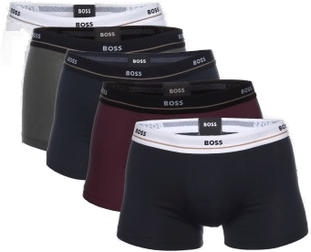 BOSS 5P Cotton Boxer Trunks