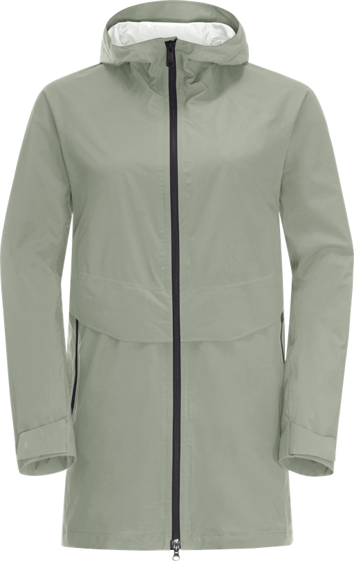 Jack Wolfskin Mainkai Long Jacket Mint Leaf