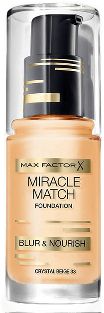 Max Factor Miracle Match Foundation Crystal Beige 33