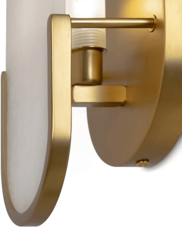 Maytoni vegglampe Marmo, gull