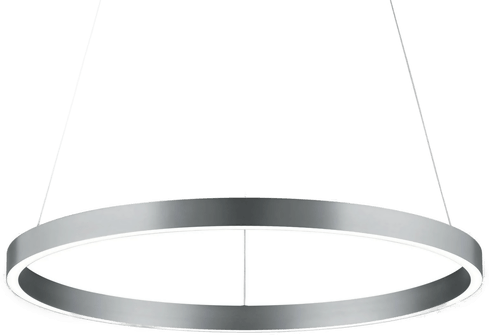 Knapstein LED-hengelampe Svea-L 60 nikkel