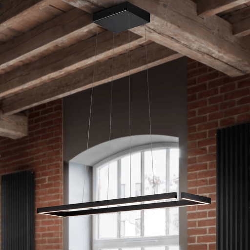 Knapstein LED-hendellampe Marisa-100, svart matt