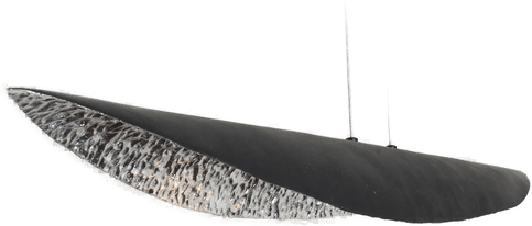 Holländer Chiasso LED-pendel, svart/sølv