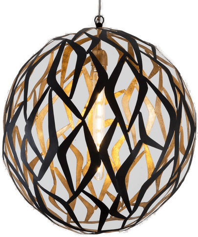 Holländer Aeromodello pendellampe, svart-brun